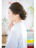 こなれ女くすみカラーグラマラス格上げヘアアレンジb1