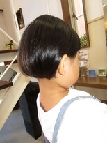 コアフィールフィス(COIFFURE fils)&nbsp;【見附・今町】キッズカット　女の子　ボブ　耳掛け