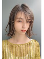 クーエフー(coo et fuu)&nbsp;大人かわいいインナーカラー♪イヤリングカラー♪藤沢