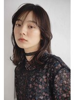 ヴァンクシー バイ ルナ(VANKCY by Luna)&nbsp;外ハネボブ ペールベージュ セクションカラー くびれヘア 登戸