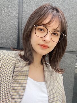 ガーデン タチカワ(garden tachikawa) ロブ×シースルーバング×シアベージュ