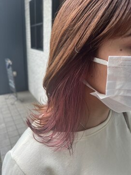 レンヌ 調布(Rennes) ベージュ×インナーカラー