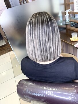 ヘアークリアー 獨協大学前店 バレイヤージュ