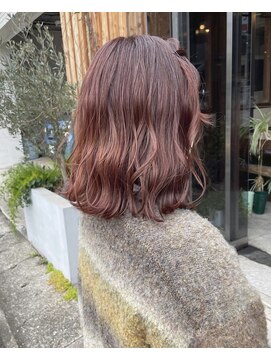 へアサロンアンドカフェガーデン(hair salon&cafe GARDEN) ピンクカラー/ピンクオレンジ/髪質改善