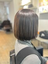 ツムグ 代官山店(TUMUGU) 30代40代50代ダークアッシュ白髪ぼかし透明感ショートボブ代官山