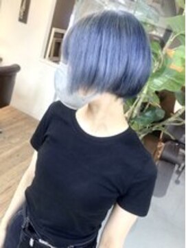 ディア(.eer) 【.eer/ディア】スカイブルー/ショートヘア/心斎橋