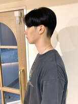 クレビアテン(CreBiA ten_)&nbsp;2way センターパート　メンズカット