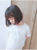 乾かすだけの簡単、kidsボブ