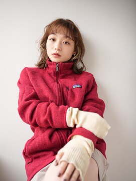 アミリ 代官山(AmiLi) デザインカラー/オリーブベージュ/ウエットヘア【代官山】