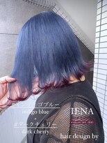 イエナ 渋谷(IENA)&nbsp;ネイビーエンドレッド