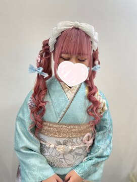 ラビス クローバー(Lovis clover) 《RIN》ハートツイン【熊谷/ヘアセット】