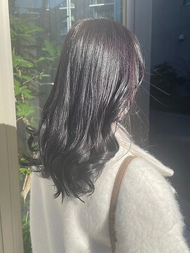 ピピバイヨーク(pipi, by yoke.) 艶カラー/ダークグレー/透明感