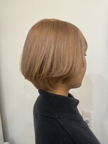 リルウ 阿倍野キューズモール(LILOU) 丸みショートヘア