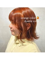 ミント(mint)&nbsp;☆ダブルカラーでてきる！！オレンジカラー！！☆