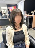 《赤川》韓国レイヤー セミディ ワンカール