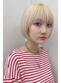 ハイトーンミルクティ×ボブ