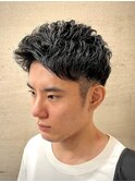 【メンズショートパーマ】
