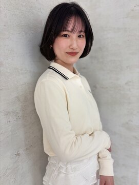 エクラートリュクス 津田沼(ECLART Luxe) フレンチボブ×暗めグレージュ