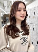 韓国ヘア/くびれ巻き/ヨシンモリ/小顔カット/イメチェン