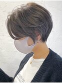 天神大名今泉ショートヘア顔周りレイヤーボブくびれショートボブ