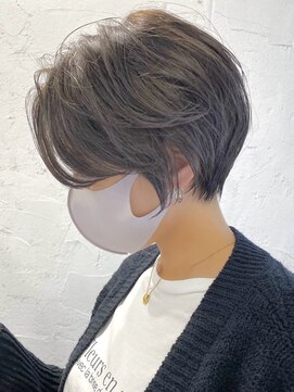 テクネ 天神大名(techne) 天神大名今泉ショートヘア顔周りレイヤーボブくびれショートボブ