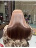 【最上級美髪コース】カット+潤い艶カラー＋プレミアム髪質改善Tr　￥21000