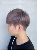 マッシュショート/グレーシルバー/ダブルブリーチ