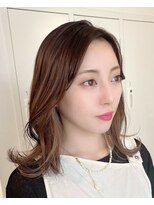 ロッカヘアエジェ(ROCCA hair eje.)&nbsp;暗めカラーナチュラルツヤベージュ