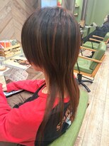 ジプソ(Gypso Hair salon)&nbsp;中性ウルフ×ナチュラルハイライト