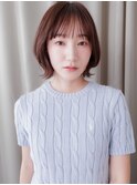 小顔ハッシュカット外ハネウルフボブクラゲヘアーZ川口20代30代