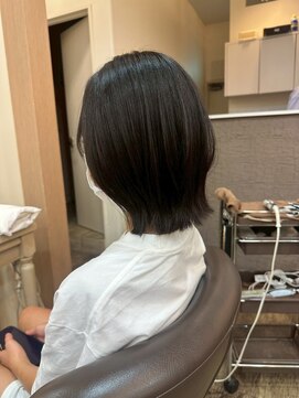 髪質改善/顔周りレイヤーカット/グレージュ[千葉/千葉駅]