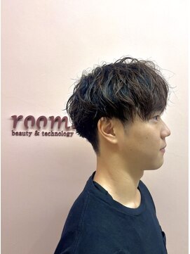 ルーム シンサイバシ(room shinsaibashi) 【room心斎橋/竹田鈴花】初パーマにも！メンズ/シャドウパーマ