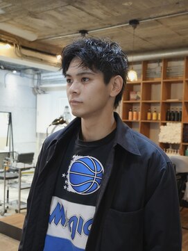 ヒカリス 中崎店(HIKARIS) メンズ × パーマ