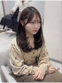 三宮　韓国　学割U24 顔まわりカット　レイヤーカット 