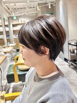 アーツ 茅ヶ崎(arts) ショートカット20代30代40代前髪あり面長丸顔ショートボブ