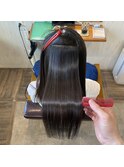髪質改善美髪ストレート