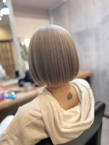 リノスムース(LINO smooth) ホワイトミルクティー×ボブ