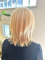 ラヴィズム 名駅店(LUVISM)&nbsp;ブリーチ/ダブルカラー/似合わせカット/切りっぱなし/草野ゆずき