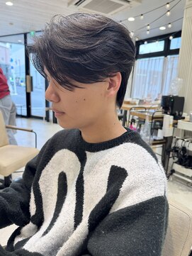 パーク(PAAQ) ニュアンスパーマ毛流れセンターパートフェザーパーマ