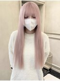 インナーカラー/トリートメント/デザインカラー/ペールピンク 