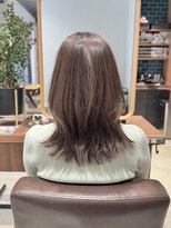 シーインフィニート 銀座店(C∞) くびれレイヤー/ウルフ/ラベンダーアッシュ【銀座/築地/新富町】