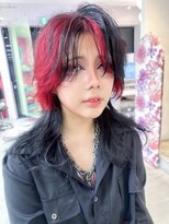 ボックスミコ(Box mico.)&nbsp;個性的☆赤と黒のデザインカラー
