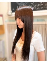 リエットヘア(Lie et.hair)&nbsp;【西尾市】ツヤと透明感で魅せる大人の上品カラー