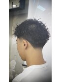 スパイキー×テーパーフェード<池袋/バーバー>