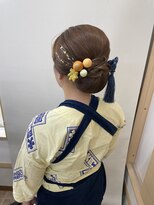 美容室こころ お祭りのヘアスタイル