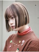 【azu】ミックスカラー デザインカラー ブリーチ