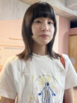 マルソー&nbsp;岡山ミディアム髪質改善トリートメントレイヤースタイル秋カラー