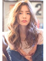 マイティ バイ エイチ(mighty by H)&nbsp;mighty ☆センターパートロングパーマ２０１４