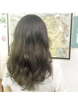 ヘアー ティンク(hair tink'u) 外国人風カーキアッシュ♪