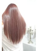 【miel hair blanc】前下がりのロングヘア・ストレートヘア